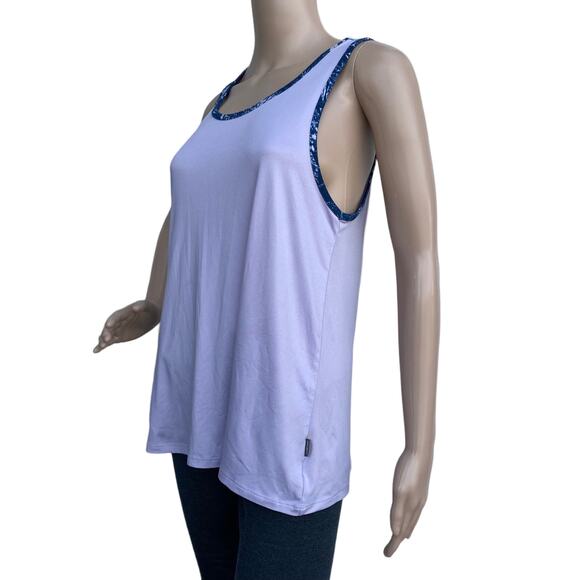 Eddie Bauer Sleepwear Women's Purple Scoop Neck Sleeveless Pullover Tank Top M - Picture 2 of 5